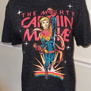 Marvel “The Mighty Captain Marvel” Graphic Tee – Size Medium